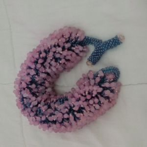Hand beaded bracelet